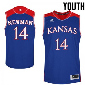 Youth Kansas Jayhawks Malik Newman #14 High School Royal Jersey 907884-325